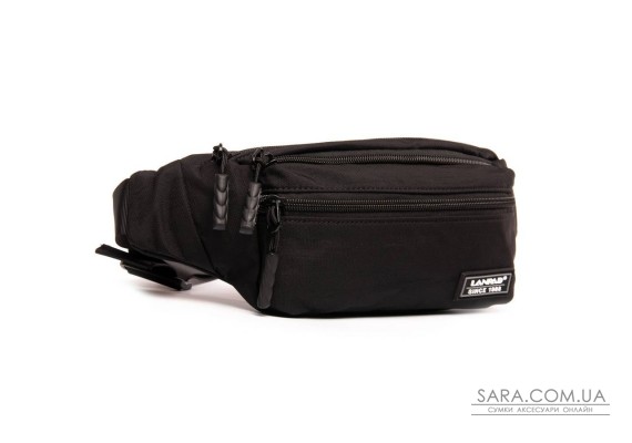 Сумка Чоловіча На пояс нейлон Lanpad 35003 black