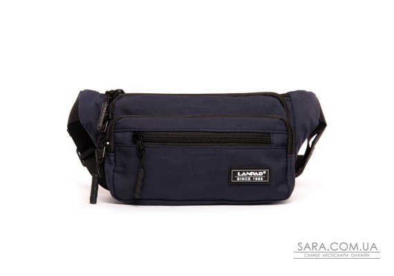 Сумка Чоловіча На пояс нейлон Lanpad 35009 blue