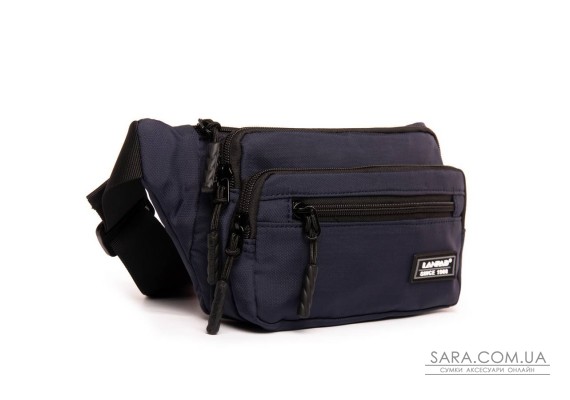 Сумка Чоловіча На пояс нейлон Lanpad 35009 blue