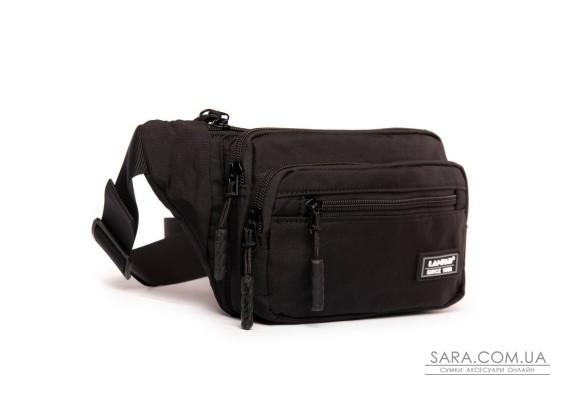 Сумка Чоловіча На пояс нейлон Lanpad 35009 black