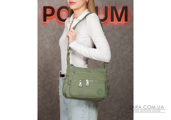 Сумка Женская Текстиль полиамид Jielshi 5262 d.green