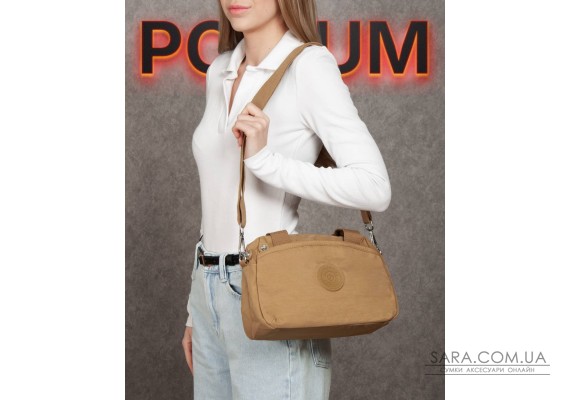 Сумка Жіноча Текстиль поліамід Jielshi 116-07 mocha