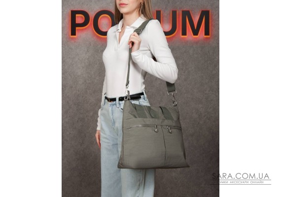 Сумка Жіноча Текстиль поліамід Jielshi 3748 d.grey