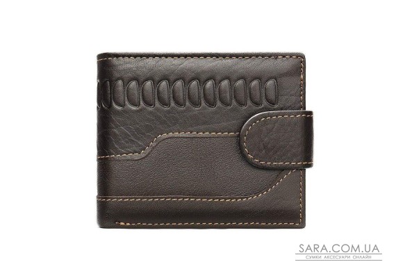 Мужской кошелек с тиснением 20233 Vintage Коричневый