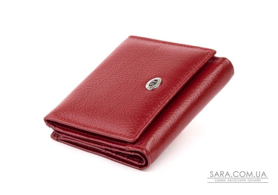 Компактний гаманець жіночий ST Leather 19257 Бордовий