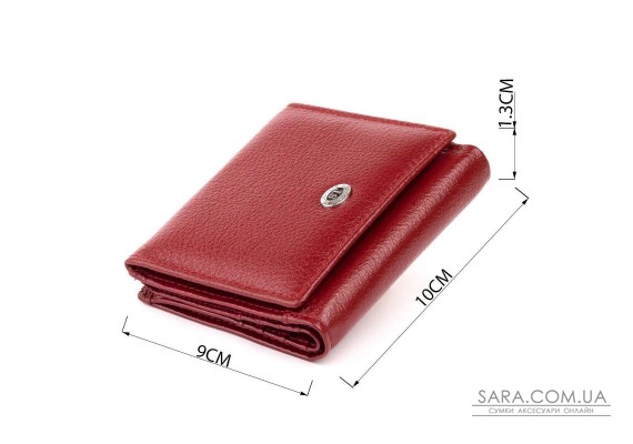 Компактний гаманець жіночий ST Leather 19257 Бордовий