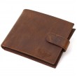 Винтажный мужской кошелек из натуральной кожи Tony Bellucci 22041 Коричневый