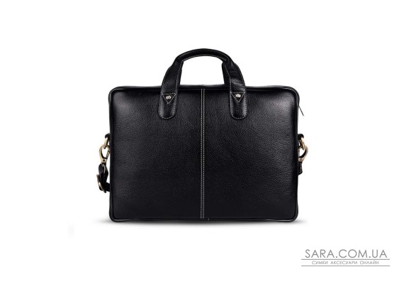 Сумка шкіряна для ноутбука 13 Hammonds Flycatcher LB105 Black (Чорний)