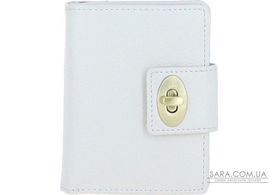 Женский кожаный кошелек Ashwood Y60 White (Белый)
