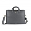 Сумка шкіряна для ноутбука 13 Hammonds Flycatcher LB105 Grey (Сірий)
