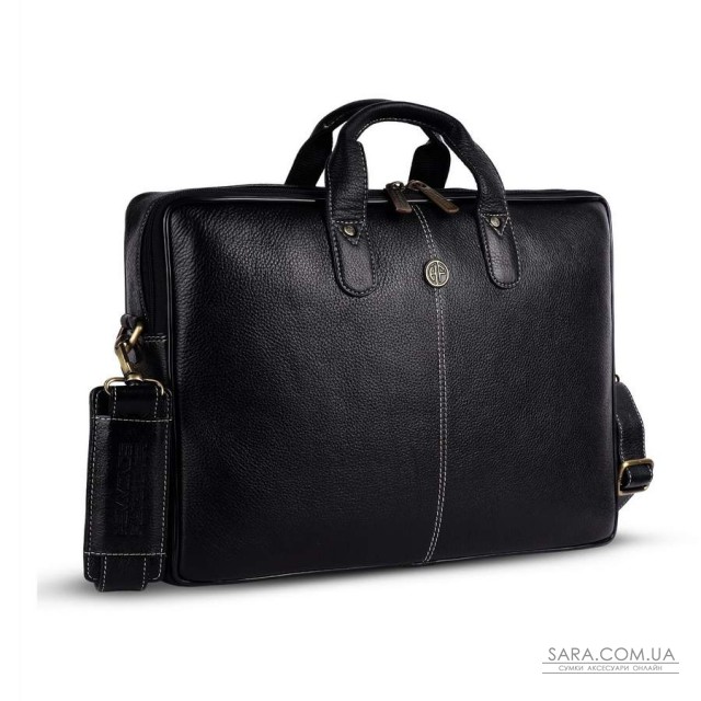 Сумка шкіряна для ноутбука 15 Hammonds Flycatcher LB106 Black (Чорний) Сумка шкіряна для ноутбука 15 Hammonds Flycatcher LB106 Black (Чорний)