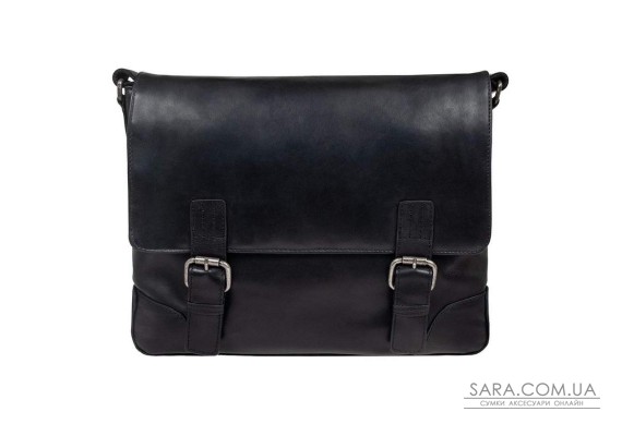 Сумка мужская Ashwood Oscar Black (Черный)