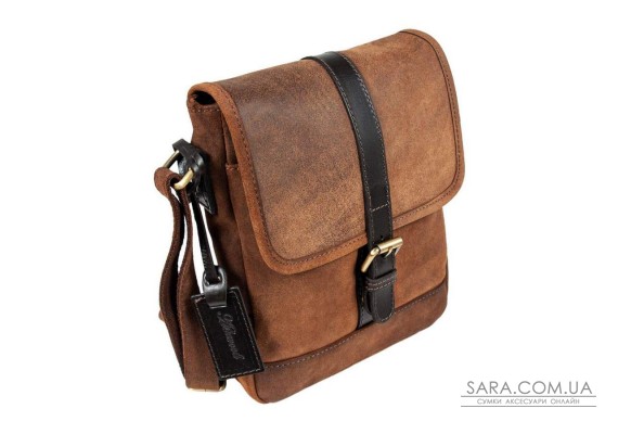 Сумка мужская Ashwood Toby Brown (Коричневый)