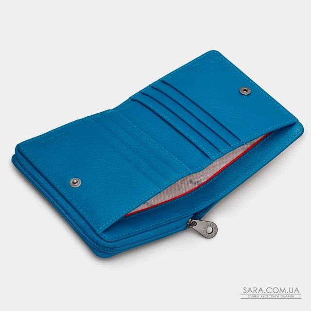 Женский кожаный кошелек Yoshi Y1261 Peacock Plume (Petrol Blue) Женский кожаный кошелек Yoshi Y1261 Peacock Plume (Petrol Blue)