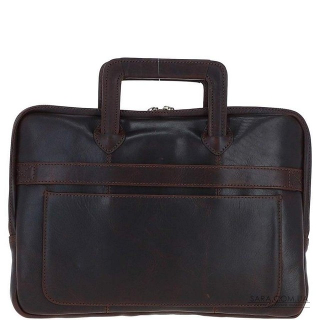 Сумка чоловіча для ноутбука 13 Ashwood PL45 Brown (Темно-коричневий) Сумка чоловіча для ноутбука 13 Ashwood PL45 Brown (Темно-коричневий)