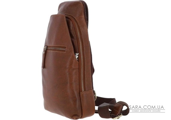 Сумка нагрудная Ashwood M53 Cognac (Коньчный)