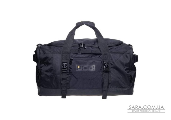 Сумка текстильна дорожня JCB 004L Black (Чорний)