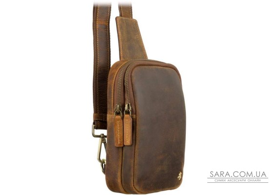 Сумка нагрудная Visconti S42 Jamie (Hunter Tan)