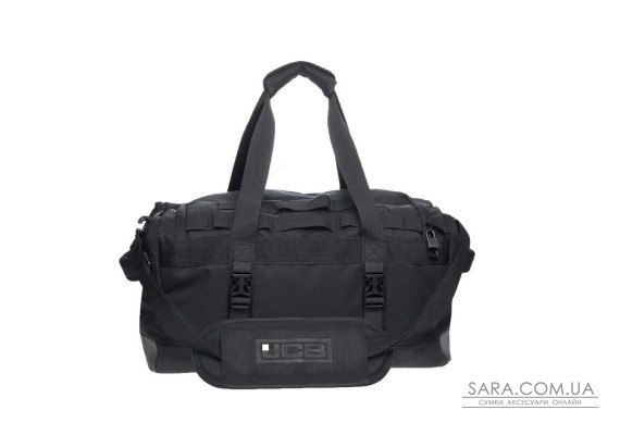 Сумка текстильна дорожня JCB 004S Black (Чорний)