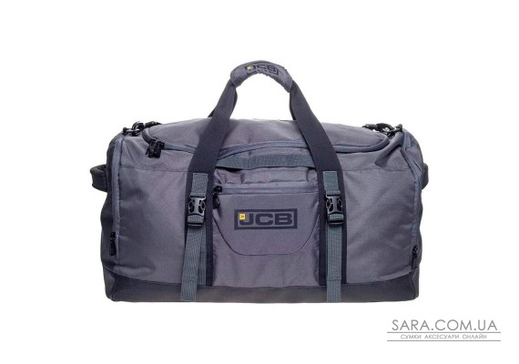 Сумка текстильна дорожня JCB 004L Grey (Сірий)