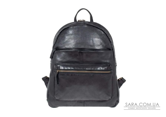 Винтажный кожаный рюкзак Ashwood Ruben (Black)
