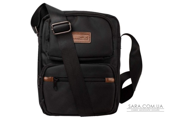 Сумка текстильная мужская Borderline 32 Black (Черный)