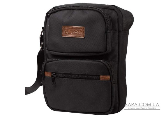 Сумка текстильная мужская Borderline 32 Black (Черный)