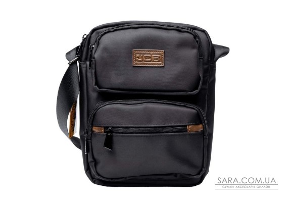 Сумка текстильная мужская JCB B32 Black (Черный)