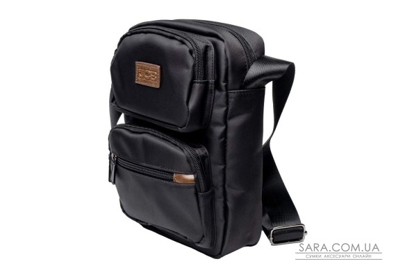 Сумка текстильная мужская JCB B32 Black (Черный)