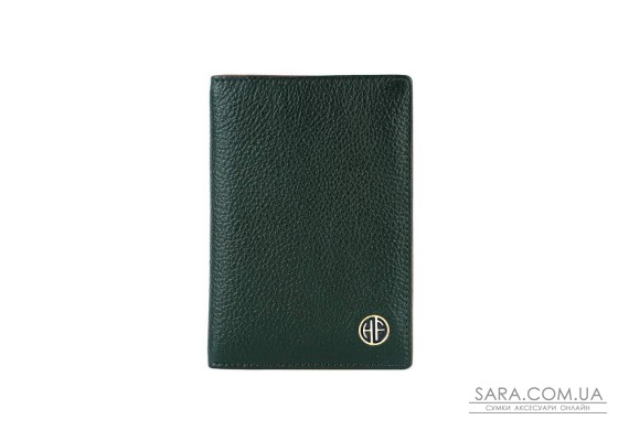 Кожаная обложка для паспорта Hammonds Flycatcher PH602 Green (Зеленый)
