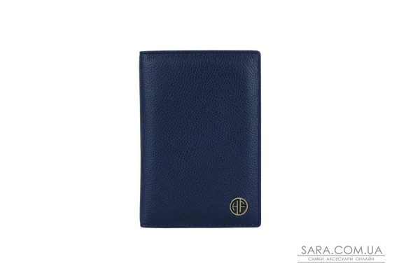 Кожаная обложка для паспорта Hammonds Flycatcher PH602 Prus Blue (Синий)