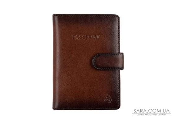 Кожаная обложка для паспорта Visconti AT74 Blake (Burnished Tan)