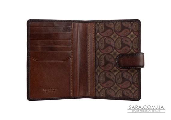 Кожаная обложка для паспорта Visconti AT74 Blake (Burnished Tan)