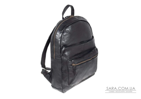 Винтажный кожаный рюкзак Ashwood Ruben (Black)