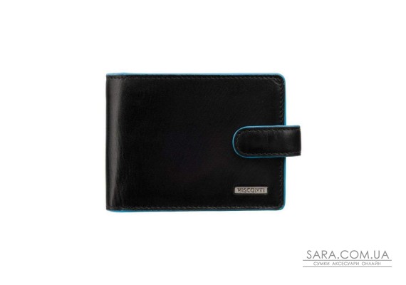 Кошелек мужской Visconti ALP93 Morgex (Black)