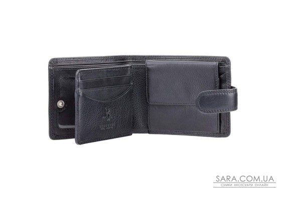 Кошелек мужской Visconti HT10 Knightsbridge c RFID (Black)