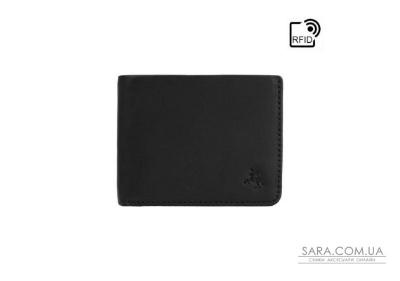 Кошелек мужской Visconti Visconti VSL42 Saw (Black/Steel Blue)