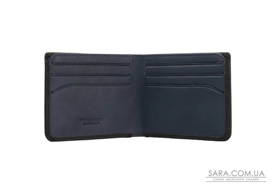 Кошелек мужской Visconti Visconti VSL42 Saw (Black/Steel Blue)