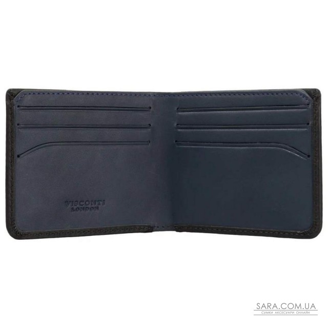 Кошелек мужской Visconti Visconti VSL42 Saw (Black/Steel Blue) Кошелек мужской Visconti Visconti VSL42 Saw (Black/Steel Blue)