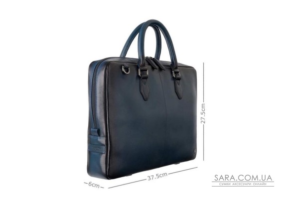Чоловіча сумка для ноутбука 13 Visconti AT50 Carl (Burnish Blue)