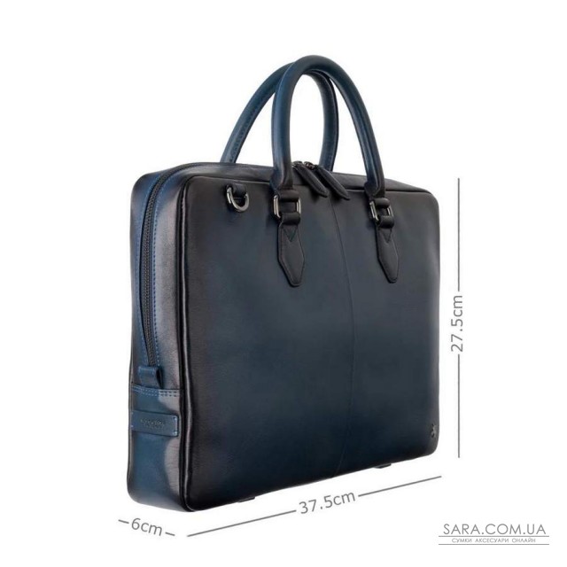 Чоловіча сумка для ноутбука 13 Visconti AT50 Carl (Burnish Blue) Чоловіча сумка для ноутбука 13 Visconti AT50 Carl (Burnish Blue)