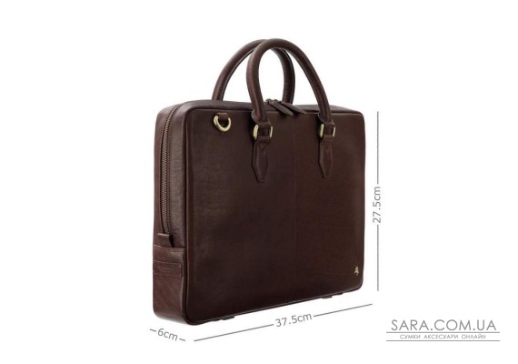 Чоловіча сумка для ноутбука 13 Visconti ML50 Carl (Brown)