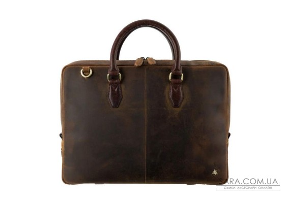 Чоловіча сумка для ноутбука 13 Visconti ML50 Carl (Oil Tan/Brown)