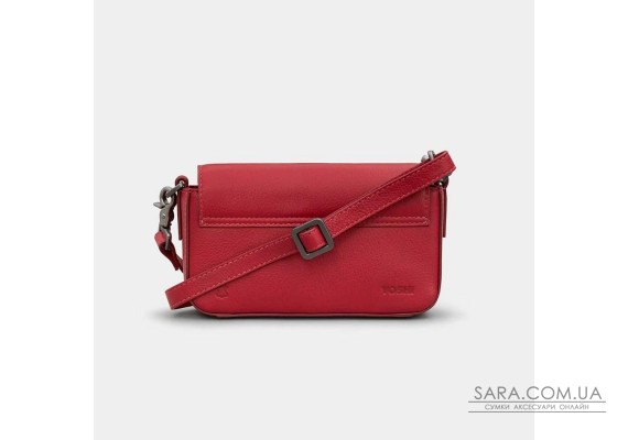 Жіноча шкіряна сумка Yoshi YB260 Palmer (Cherry Red)