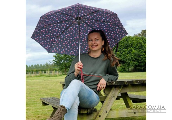 Зонт женский Fulton L354-041680 Minilite-2 Strawberry Garden (Клубничный сад)