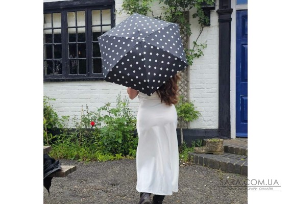 Зонт женский Fulton L501-041628 Tiny-2 Smiley Spot (Смайлики)