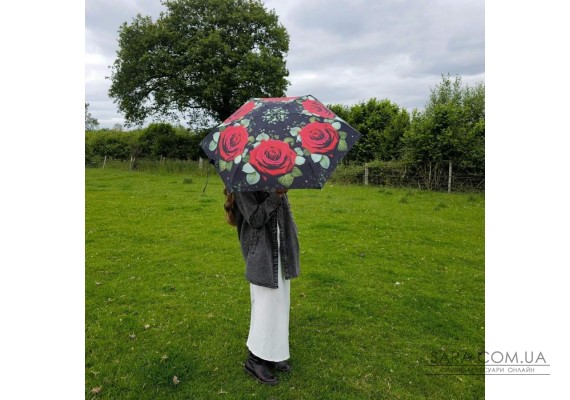 Зонт женский Fulton L501-041635 Huge Rose (Огромная роза)