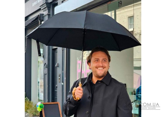 Зонт мужской Fulton G938-041390 Portobello-1 Black (Чорный)
