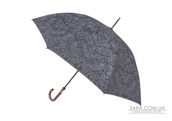 Зонт-трость женский Fulton L936-040706 Morris & Co Hampstead UV Strawberry Thief Graphite