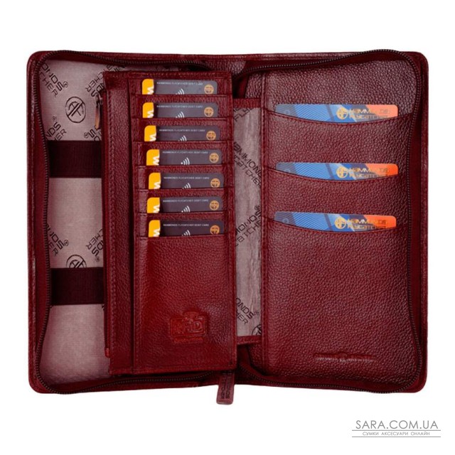 Дорожный кожаный портмоне Hammonds Flycatcher PH601 Brown (Коричневый) Дорожный кожаный портмоне Hammonds Flycatcher PH601 Brown (Коричневый)